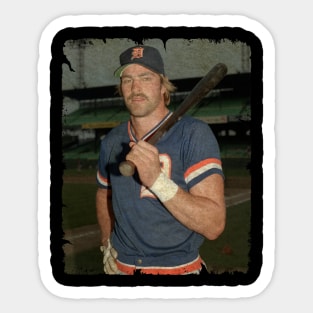 Kirk Gibson in Detroit Tigers Sticker